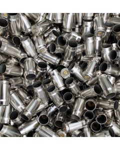 357 Sig Nickel Plated Fired Brass(500 count) FREE TUMBLE CLEANING!