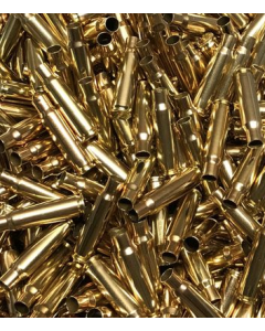 once fired bulk indoor rifle brass for reloading in stock free shipping  tumble cleaned polished