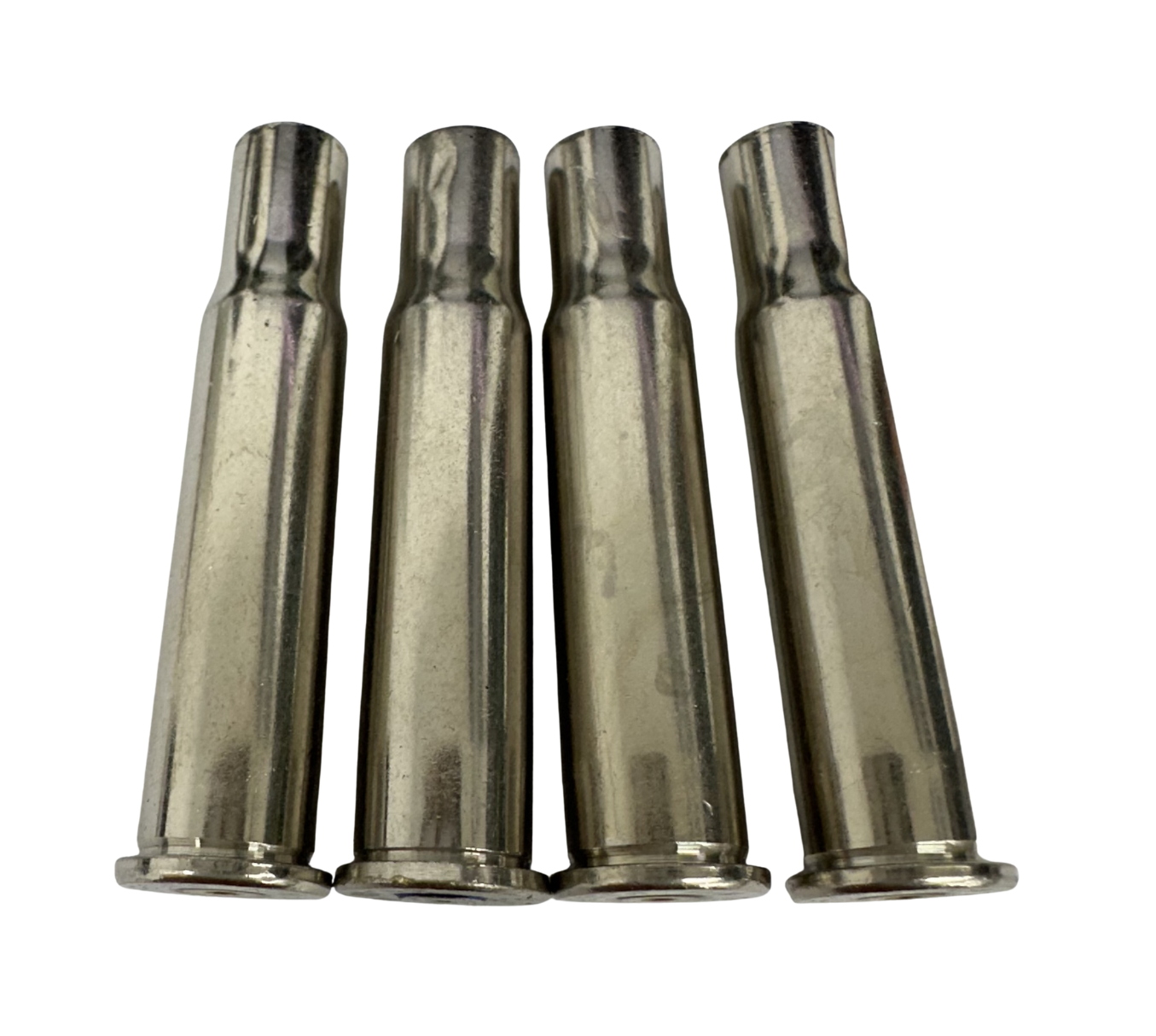 Once Fired Nickel Plated 30-30 Winchester Brass For Reloading Accurate Levergun Target and Hunting Ammo In Stock With Free Shipping