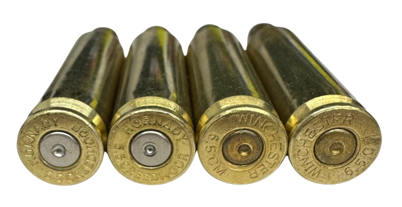 Once fired 6.5 Creedmoor large primer pocket bulk brass for reloading accurate long range target and hunting ammo in stock with free shipping