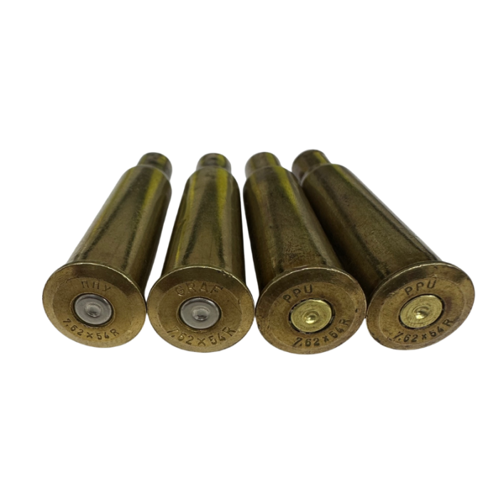 once fired 7.62 X 54R brass for reloading in stock free shipping mosin nagant ammo