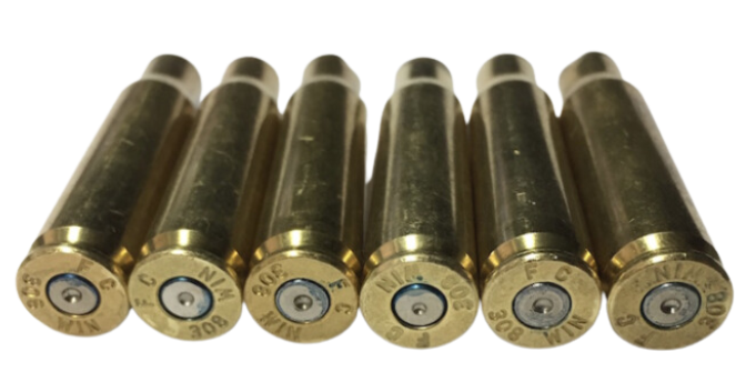 308 Winchester Premium SAME STAMP FEDERAL Brass(100 ct.) - Image 2