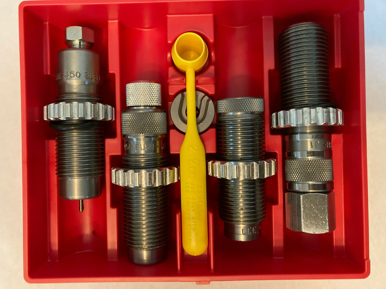 Lee Precision Pacesetter 450 Bushmaster Deluxe 4 Die Set 90182 - Image 2