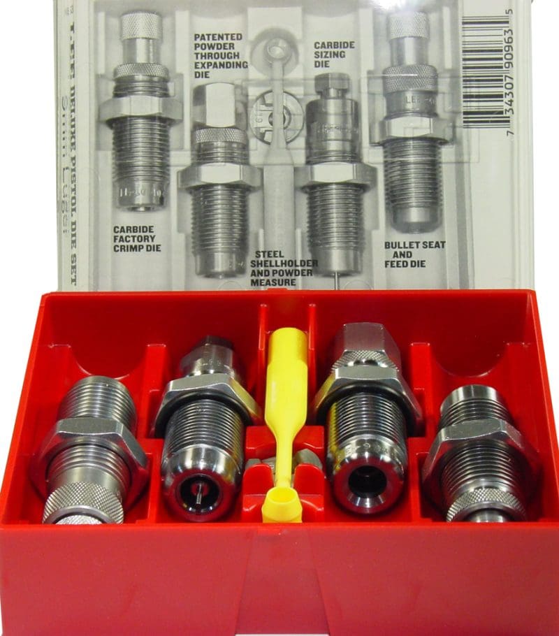 Lee Precision 9MM Deluxe Carbide 4 Die Set 90963