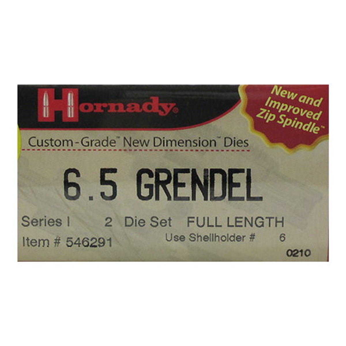 Hornady 6.5 Grendel 2 Die Set 546291 - Image 1