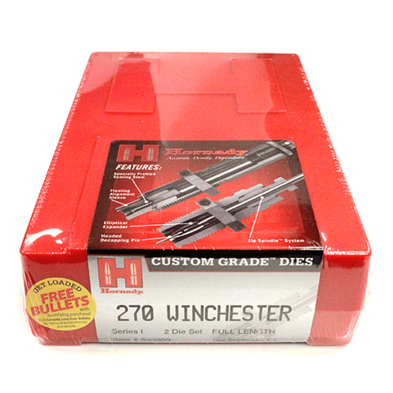 Hornady 270 Winchester 2 Die Set 546300