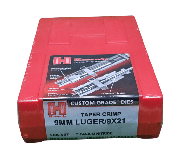 Hornady 9MM 3 Die Set Taper Crimp 546516