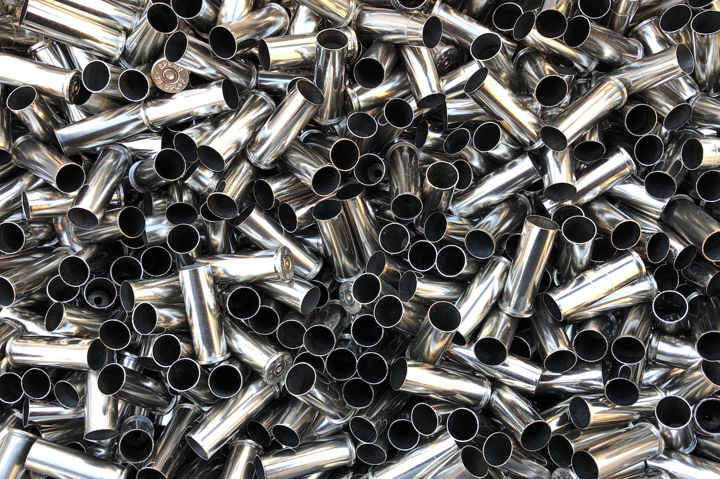 38 Special Nickel Plated Fired Brass(500 count) FREE TUMBLE CLEANING! - Image 2