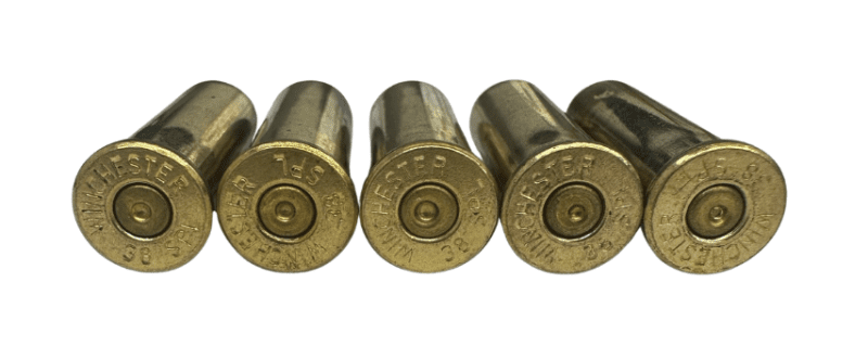 38 Special WINCHESTER STAMP Fired Brass(500 count) FREE TUMBLE CLEANING!