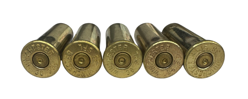 38 Special WINCHESTER STAMP Fired Brass(500 count) FREE TUMBLE CLEANING! - Image 1