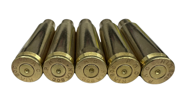 308 Winchester Premium SAME STAMP PMC Brass(100 ct.)