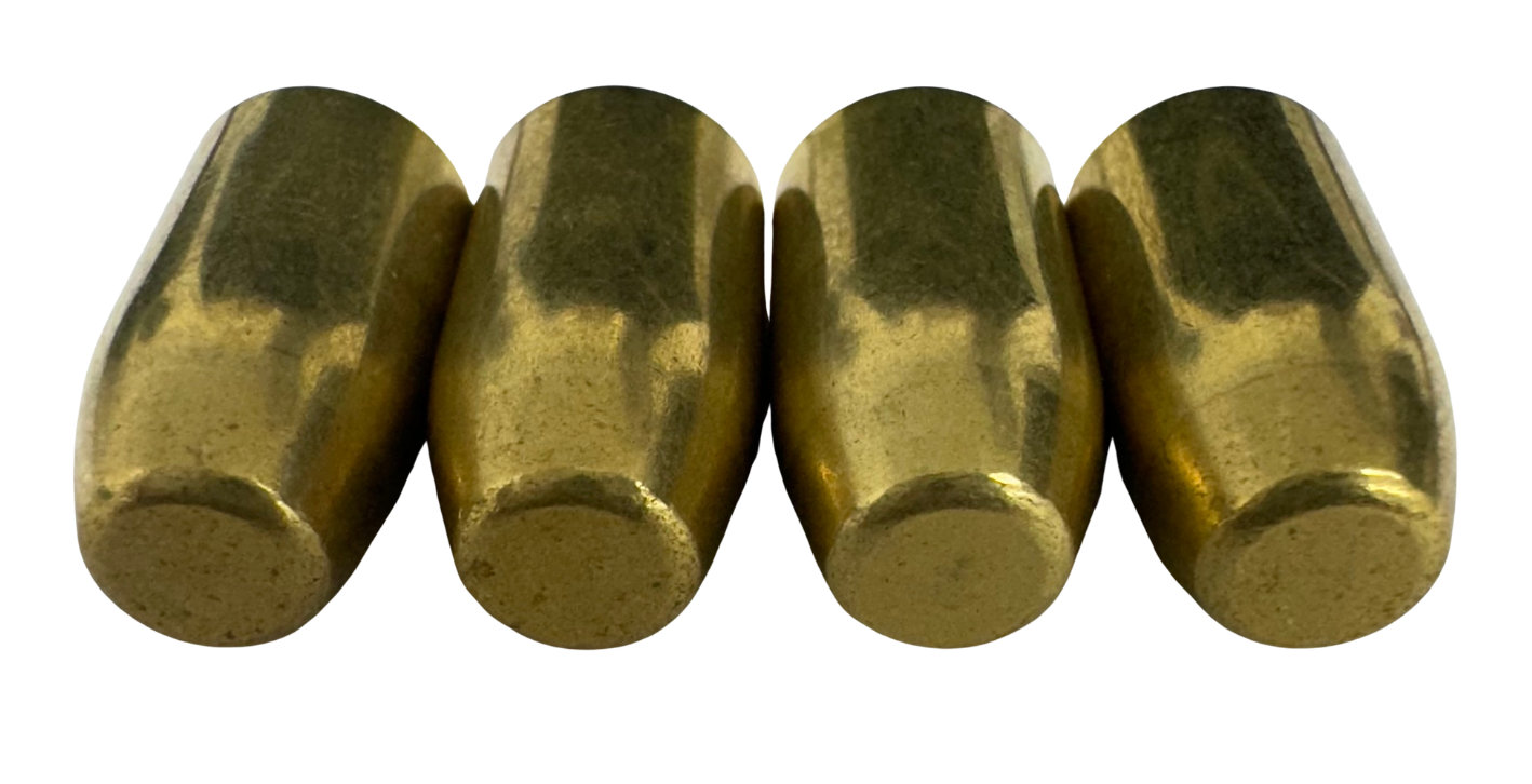 Bulk 38 caliber .357 diameter 158 grain full metal jacket flat point fmj fp bullets for reloading your own 38 special or 357 magnum in stock with free shipping